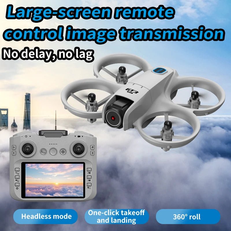 2025 NEW GT3 MAX Mini With LED Foldable Drones GPS 8K - Winskyzone