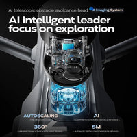 2025 New Wing 6 8K Camera Foldable Quadcopter Drone - Winskyzone