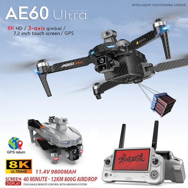 AE60 Professional Drone with 8K HD Camera - Winskyzone