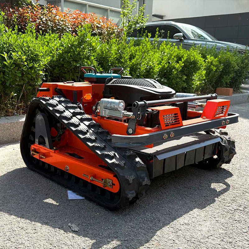 Automatic Small Remote Control Self - propelled Crawler Lawn Mower - Winskyzone