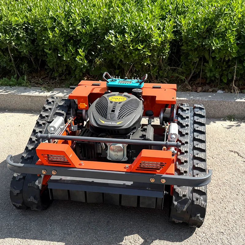Automatic Small Remote Control Self - propelled Crawler Lawn Mower - Winskyzone