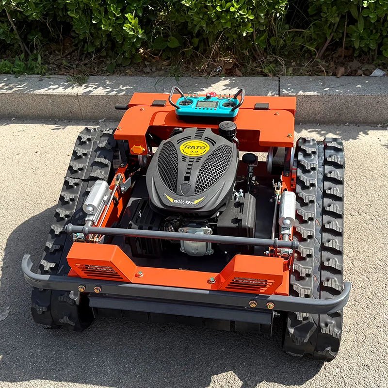 Automatic Small Remote Control Self - propelled Crawler Lawn Mower - Winskyzone
