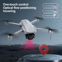 E88GT 4.3 - inch Large Screen Drone Brushless Dual Camera Aerial Photography - Winskyzone