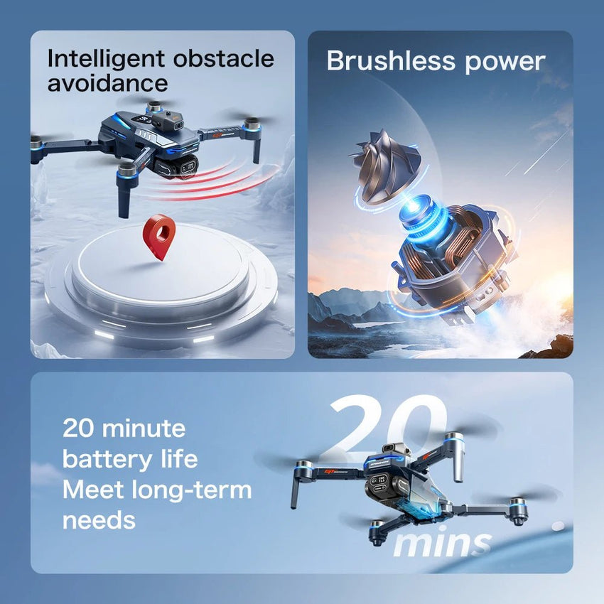 GT8 NEW Drone 4K Professional 8K Camera Aerial FPV Avoiding Obstacles - Winskyzone