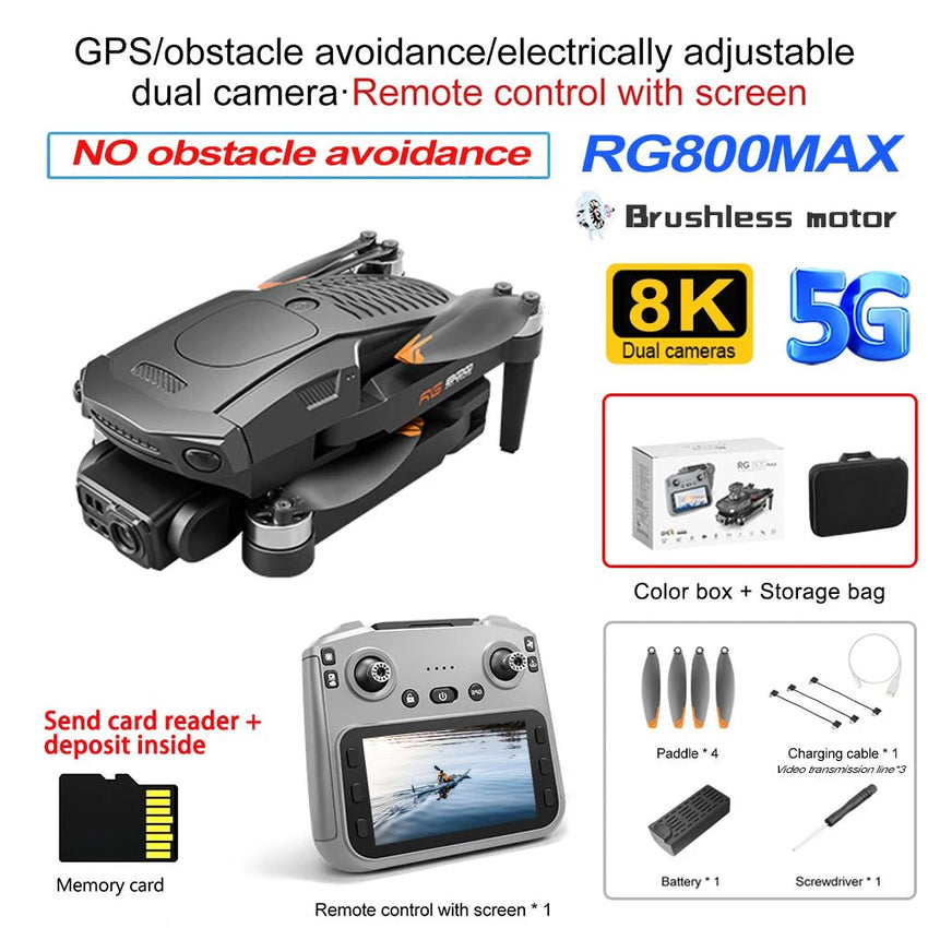 RG800 Max Drone 8K GPS Tracking - Top Quality Drone - Winskyzone