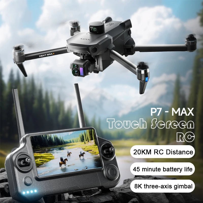 P7 MAX High-end GPS Drone with Screen Remote Control - Winskyzone