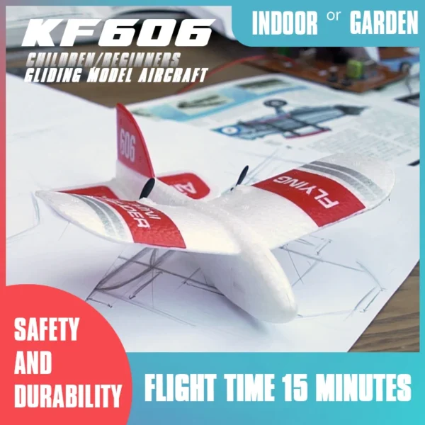 2.4G Mini Plane RC Drone Agricultural Flying EPP Foam Glider Electric Model Airplane Radio Remote Control Aircraft Toys For Kids - Image 5