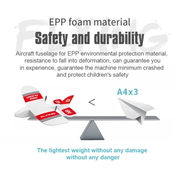 2.4G Mini Plane RC Drone Agricultural Flying EPP Foam Glider Electric Model Airplane Radio Remote Control Aircraft Toys For Kids - Image 2