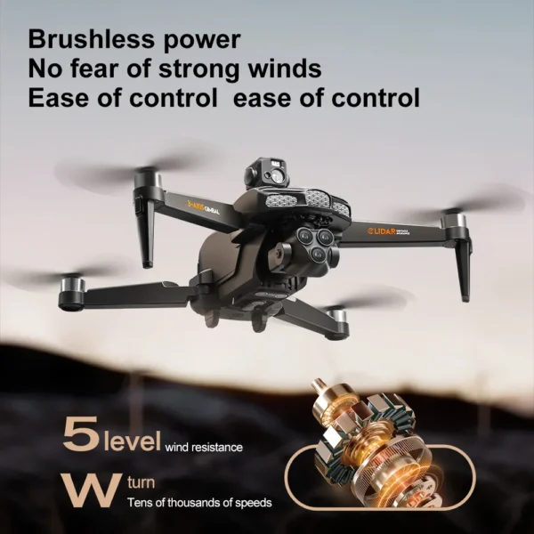 V668 GPS Drone 8K Professional 3-Axis PTZ HD Three Camera 5G WIFI FPV Dron Obstacle Avoidance Brushless Motor RC Quadcopter Toys - Image 5