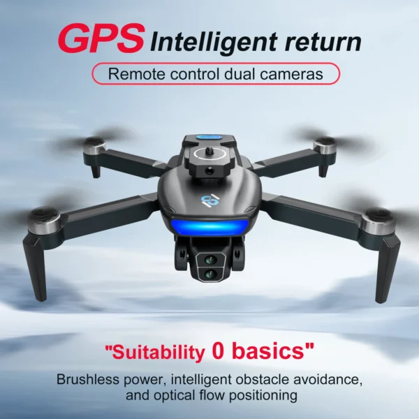 New S181 GPS Return Drone 5G Professional 8K HD Aerial Photography Dual-Camera Omnidirectional Obstacle Avoidance Dron RC Toy - Image 6