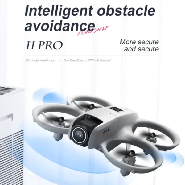 i1PRO 180° Adjustable Camera Drone RC Professional 4K HD UAV Aircraft Fixed Remote Control Obstacle Avoidance Aerial Quadcopter - Image 4