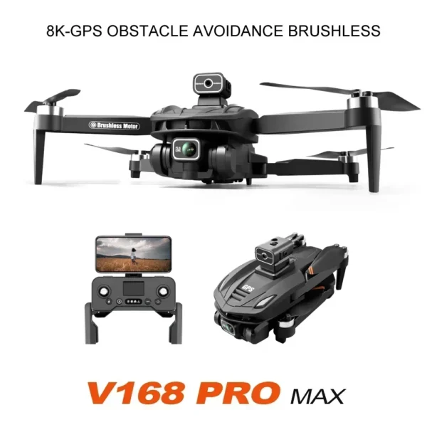 Xiaomi mijia V168 Drone 8K 5G GPS Professional HD Aerial Photography DualCamera Omnidirectional Obstacle Avoidance Dron Original - Image 4