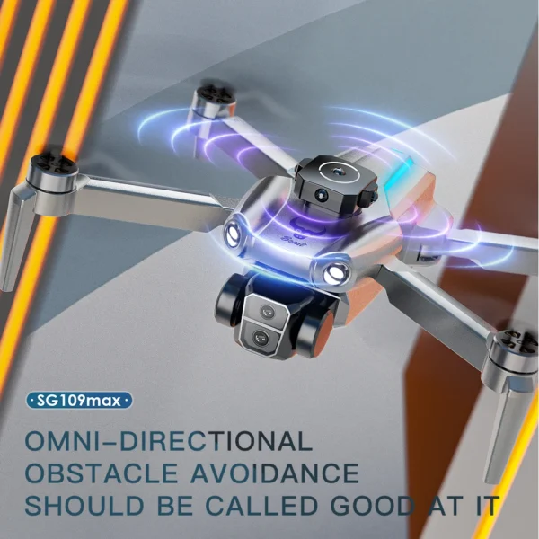 2025 SG109MAX Max Drone 4k GPS 8K HD Dual Camera Professional Aerial Photography UAV Brushless Motor Quadcopter Toys Aircraft - Image 5