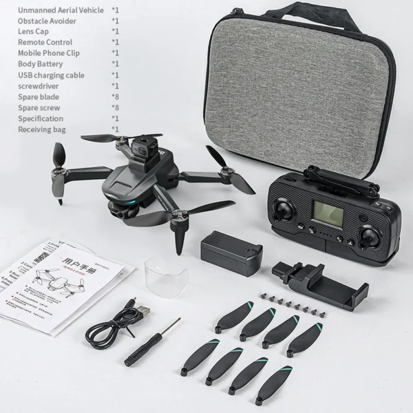 L200 PRO MAX GPS Drone with 2-axis Gimbal Professional Anti-shake 4K HD Camera FPV Drone 360° Obstacle Avoidance Quadcopter Toys - Image 6