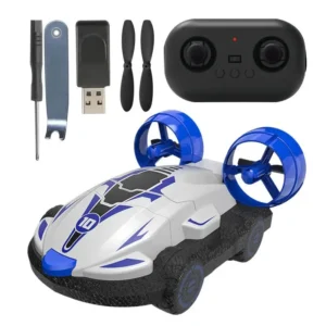 Remote Control Car Portable RC Car Waterproof Drift Auto Hovercraft Kids Toys Fast Drone Boat For Christmas Birthday Parties