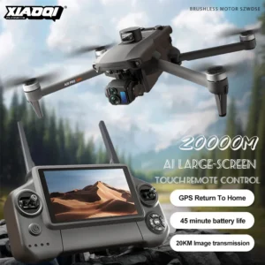 A25 PRO Professional Drone With 8K Camera GPS 3-Axis Gimbal 360° Obstacle Avoidance Touch Screen FPV Brushless RC Dron Boy Toy