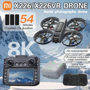 Xiaomi X226/X226VR Mini Drones 4K Professional Remote Control Helicopter Plane RC Dron With Screen Quadcopter Toys Gift for Kids