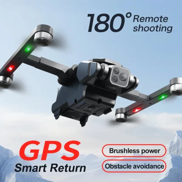 New S181 GPS Return Drone 5G Professional 8K HD Aerial Photography Dual-Camera Omnidirectional Obstacle Avoidance Dron RC Toy - Image 4