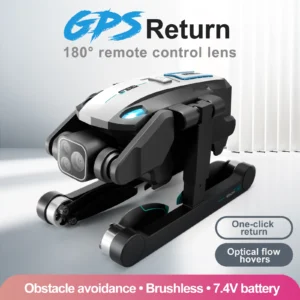 New S181 GPS Return Drone 5G Professional 8K HD Aerial Photography Dual-Camera Omnidirectional Obstacle Avoidance Dron RC Toy