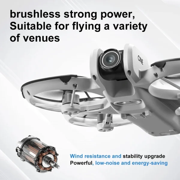 Xiaomi V666 Mini Drone 4K Professional Aerial 8k Dual Camera Intelligent obstacle avoidance Brushless Quadcopter Kid RC Toy - Image 4