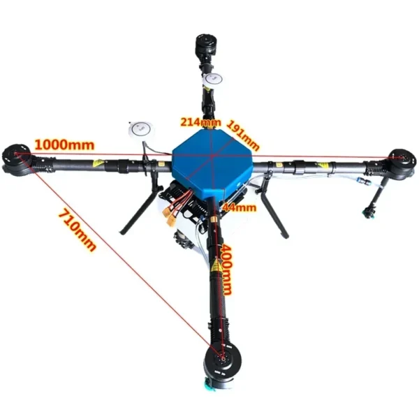 FOR DIY 5L 5kg Agriculture Drone Pesticide spraying drone - Image 3