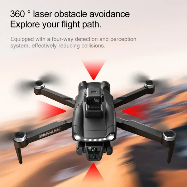 Xiaomi Mijia V198 MAX GPS Drone 8K Profesional HD Camera Brushless Laser Obstacle Avoidance Foldable Quadcopter Aerial Optical - Image 2