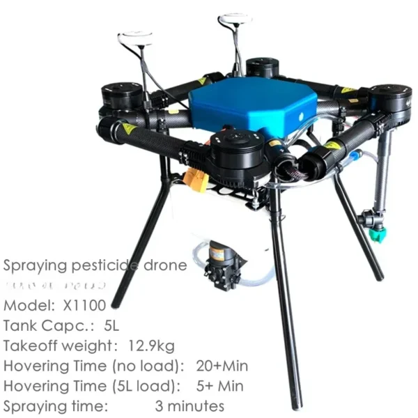 FOR DIY 5L 5kg Agriculture Drone Pesticide spraying drone - Image 2