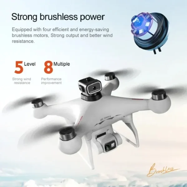 S116 MAX Drone Professional with 3 Batteries 8K Dual Camera Optical Flow Brushless 360° Obstacle Avoidance WIFI FPV RC Dron Toys - Image 5