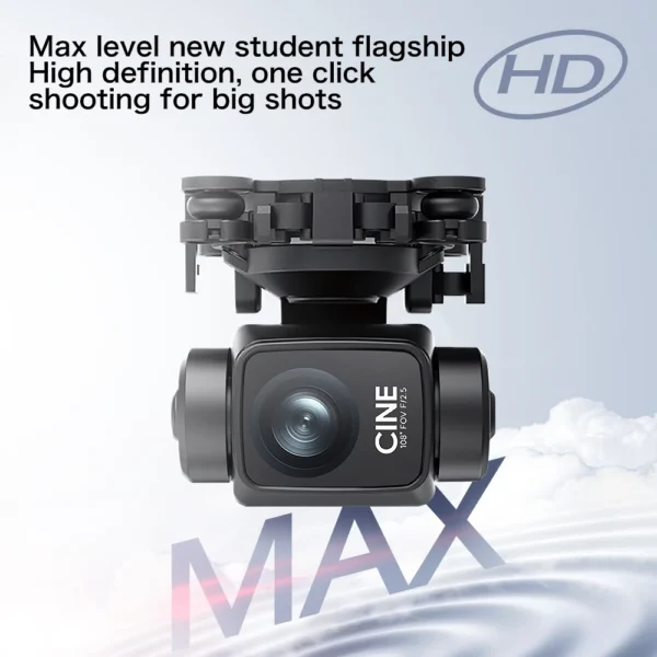 S-X1 MAX GPS Drone 4K Professional HD Camera 3-Axis Gimbal 5G Digital image transmission Large Screen FPV Dron RC Quadcopter 5KM - Image 3