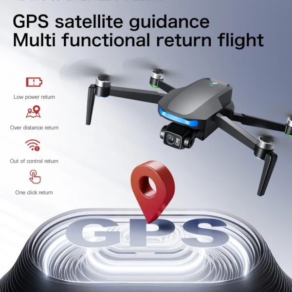 S-X1 MAX GPS Drone 4K Professional HD Camera 3-Axis Gimbal 5G Digital image transmission Large Screen FPV Dron RC Quadcopter 5KM - Image 5