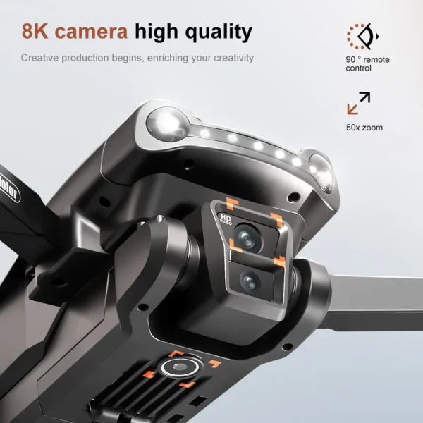 Xiaomi Mijia V198GPS Drone ESC 8K Profesional Brushless Laser obstacle avoidance Aerial Optical Foldable Quadcopter Mini Dron - Image 2