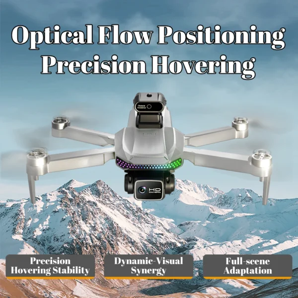 『GPS』S50 Pro Drone Toys, 2 Batteries, 4.5-inch Large Screen Remote, HD Camera: Capture & Record & Live View, Obstacle Avoidance - Image 4