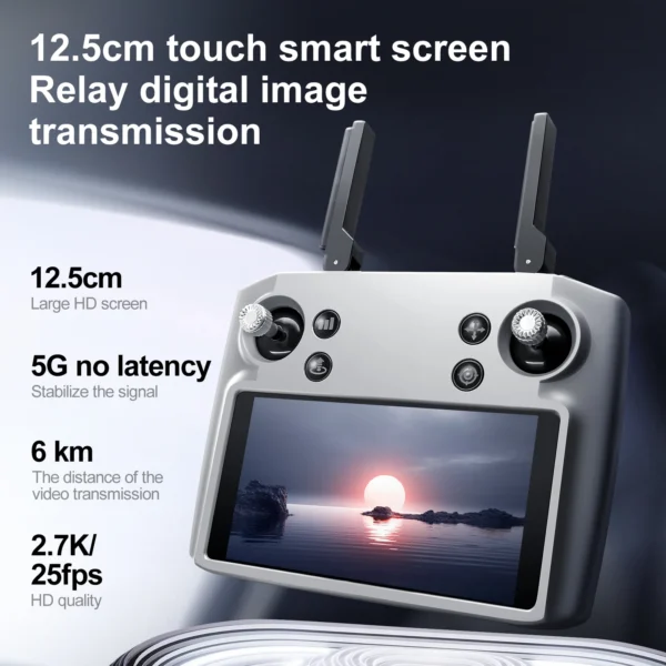2025 New S819 GPS Drone 5G Professional 8K HD Aerial Dual Camera Screen Control 360° Obstacle Avoidance 5G WIFI RC Dron 6000M - Image 5