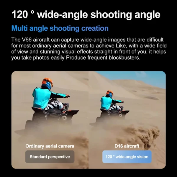 Xiaomi Mijia V66 Mini Drone Children's Toy 8K Profession HD Camera WiFi RC Height Freestyle Keep Helicopter Foldable Quadcopter - Image 6