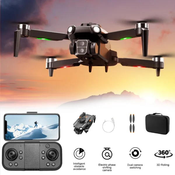 S119 Rc Drone Professional 8K With Dual Camera WIFI Smart Obstacle Avoidance FPV Brushless RC Quadcopter Mini UAV Gift Toys - Image 5