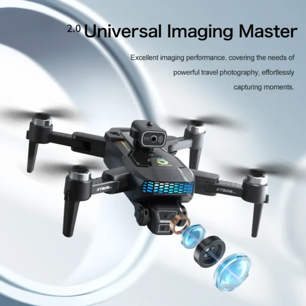 XT505 GPS Dron 4K Camera Drone Brushless Motor Quadcopter Racing Drones 1.2Km 20Mins Follow Optical Flow Positioning Helicopter - Image 3