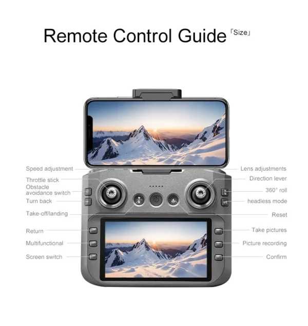 Xiaomi A14Pro max GPS Drone 4K Professional Dual Camera Dron Brushless Motor WIFI FPV Foldable RC Quadcopter Helicopter Toys - Image 6