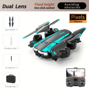 T6 drone, dual cameras, one-click takeoff and landing, 540 ° intelligent obstacle avoidance, gesture recognition, intelligent ho