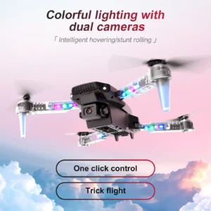 E99 Dual Camera Drone MHD Folding Drone High-Definition Aerial Photography Quadcopter Outdoor Cheap Drone With Camera for Kids
