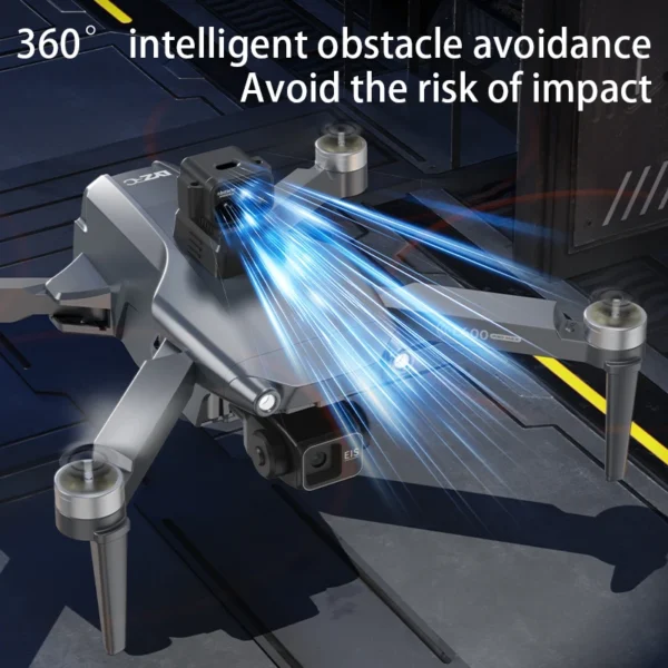 L600 PRO Max GPS Drone With Screen Control 8K HD Dual Camera Brushless Obstacle Avoidance 3-Axis Gimbal Aerial FPV RC Dron 5KM - Image 3