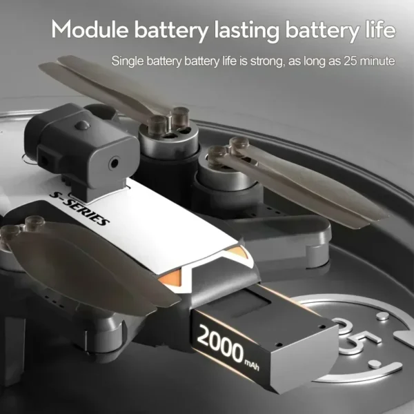 XIAOMI MIJIA S2S Mini Drone Profesional 8K Dual Camera Brushless Motor Obstacle Avoidance Dron RC Helicopter Foldable Quadcopter - Image 3