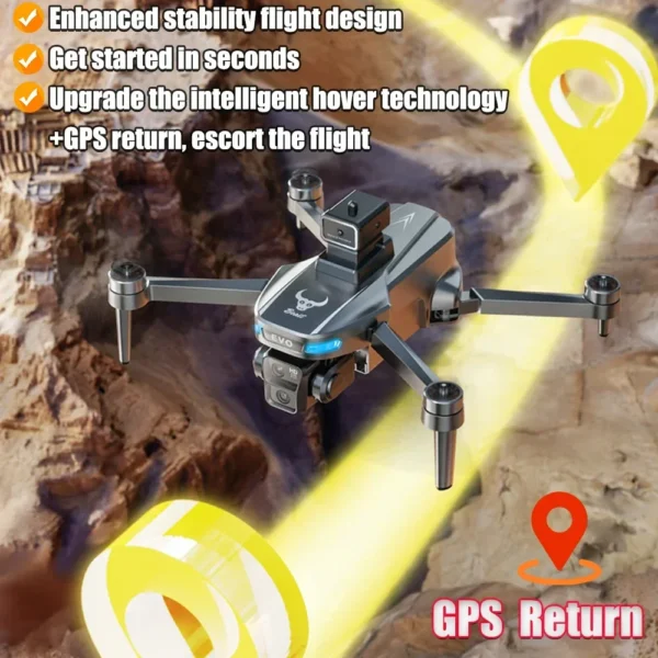 New SG901 MAX GPS Drone Professional 8K Camera Aerial FPV Brush Avoiding Obstacle with Large Screen Remote Control Folding Dron - Image 3