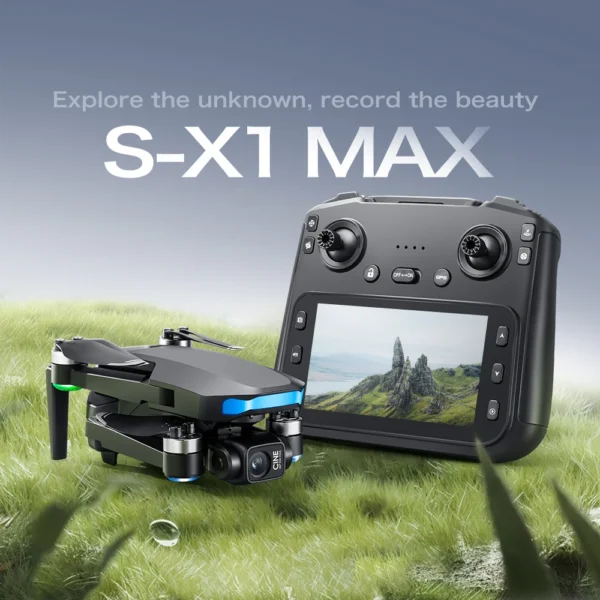 S-X1 New Drone with Screen 3-Axis Anti-shake Gimbal 4K Aerial Brushless Drones RC Quadcopter 5G GPS 8K HD Cameras EIS Mini Dron - Image 6