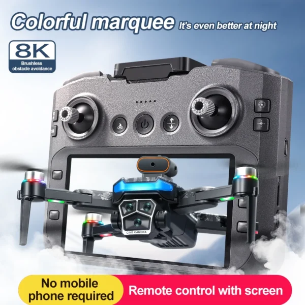 Xiaomi Mijia A14Pro max GPS Brushless 8K three Camera Optical Flow Obstacle Avoidance Foldable Quadcopter RC Distance Drone Toys - Image 6