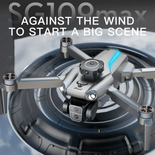 2025 SG109MAX Max Drone 4k GPS 8K HD Dual Camera Professional Aerial Photography UAV Brushless Motor Quadcopter Toys Aircraft - Image 2