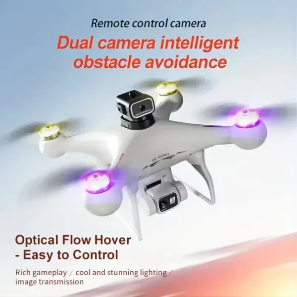 S116MAX 8K HD Professional Drone with Dual Camera 3 Batteries Optical Flow 360° Obstacle Avoidance WiFi Brushless Motor RC Toy - Image 5