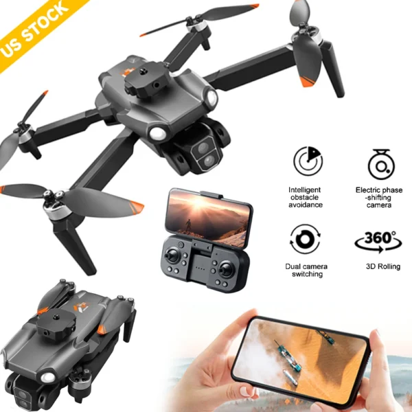 S119 Rc Drone Professional 8K With Dual Camera WIFI Smart Obstacle Avoidance FPV Brushless RC Quadcopter Mini UAV Gift Toys - Image 6