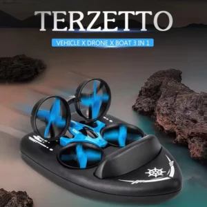 H36F Mini Headless Mode Drone Water Land and Air Three Mode Multi-function Waterproof Ship Drone for KId