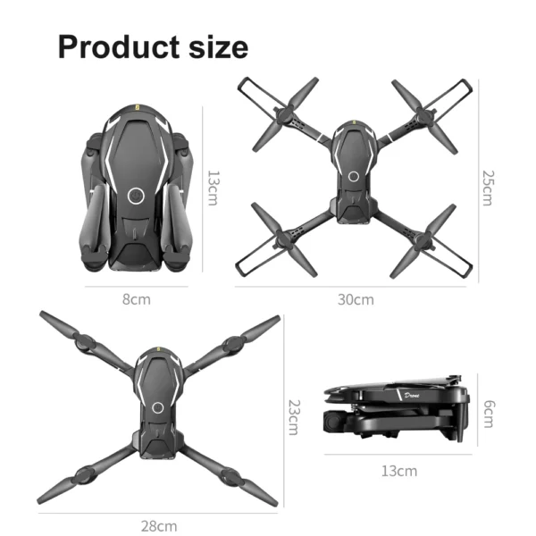 XIAOMI MIJIA New Mini Drone V88 5G 8K Professional HD Aerial Photography Remote Control Aircraft Folding Quadcopter toy drone - Image 6