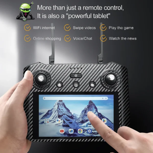 New AE86 PRO MAX Drone Professional aerial photography HD 8K With Screen Remote Control 10KM Obstacle Avoidance Fishing FPV Dron - Image 5